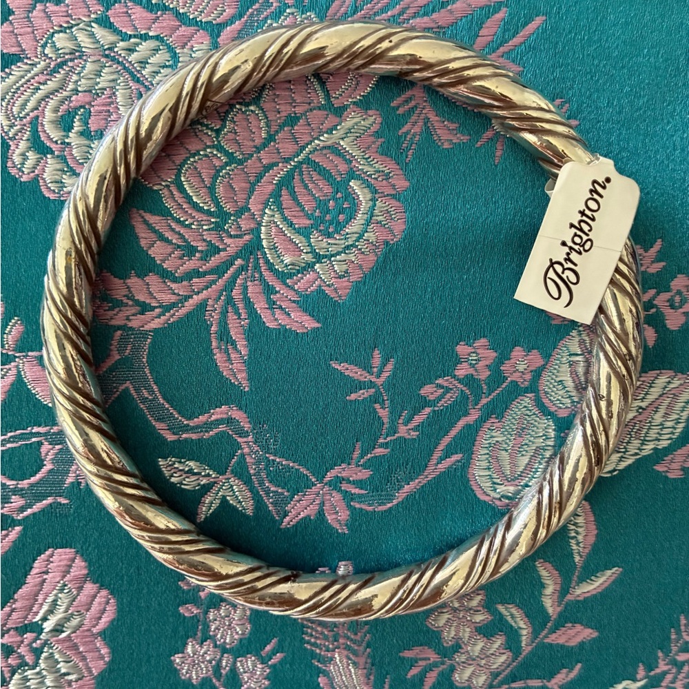 Brighton Silver Twisted Bracelet $45.